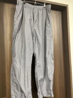 美品　GU メンズ ワイドパンツ グレー XL