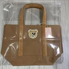 【新品未使用】フェイラー オールドテディ ワッペントートバッグ L 小 ベージュ