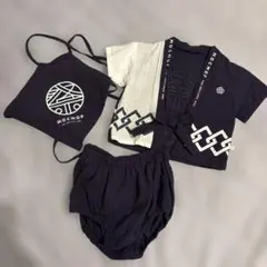 mocmof　モクモフ お祭りはっぴ 3Pセット