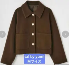しまむら YUMエリショートJK 濃茶 M