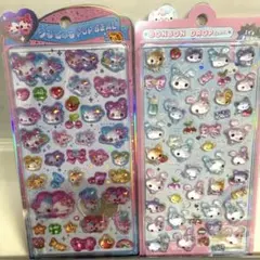 【正規品】マジカルミューちゃんボンボンドロップシール、うるちゅるPOP SEAL