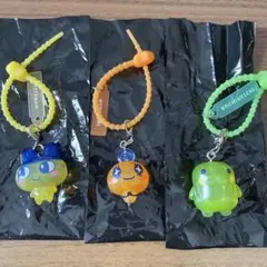 レア 当時物 たまごっち 初代 トリプルキャラコットキーチェーン2組