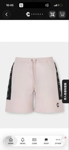 クロノス CRONOS エアーフローボックスロゴ ショートパンツ 全国完売