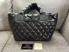 CHANEL コココクーン トートバッグ ブラック　【訳あり】