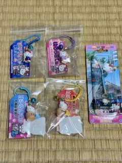 最終値下げ　激レア！ご当地　ハローキティ 温泉系　根付け　5個セット