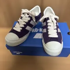 PRO-Keds ロイヤルプラス スエード 紫 26.5cm ビブラムソール