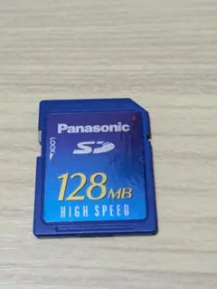 送料無料 Panasonic 128MB SDカード