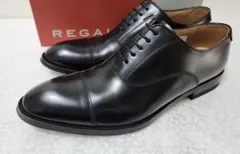使用1回　REGAL ブラック ドレスシューズ　811R 25.0