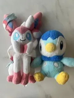 ポケモン ぬいぐるみ ニンフィア ポッチャマ 2体セットのサムネイル