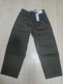 [新品]Uniqlo U ワイドフィットチノ ダークブラウン 88cmのサムネイル