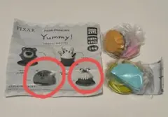 PIXAR スイーツマスコット カプセルトイ (サリー、ブー )2個
