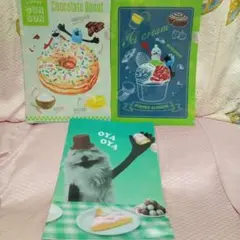 PUPPET SUNSUN×LOTTEクリアファイル3枚セット