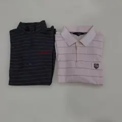 【タグ付未使用】 Munsingwear マンシングウェア ポロシャツ L 新品タグ付き MUNSINGWEAR 機能満載 上品な ポロシャツ 濃いパープル