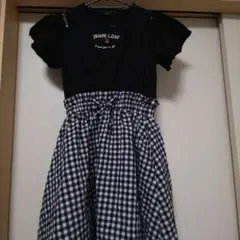 JENNI LOVE 半袖ワンピース ギンガムチェック