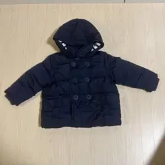 GAP ネイビー ダブルボタン キルティングアウター