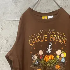 PEANUTS チャーリーブラウン パンプキン 人気 Tシャツのサムネイル