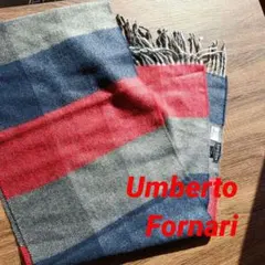 Umberto Fornari チェック柄　マフラー