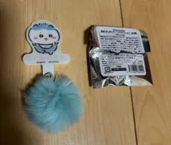 ちいかわベイビー　ハチワレ　ぽんぽんチャーム付きフォンタブ　ノベルティ
