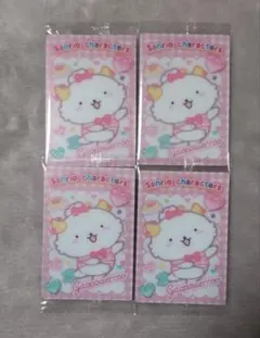 サンリオ ウエハース 12　カード　がおぱわるぅ　４枚セット