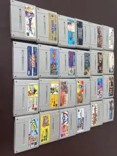 スーパーファミコン ゲームソフト24セット