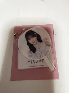 =LOVE 野口衣織 ミニくじ 絶対アイドル辞めないで うちわ