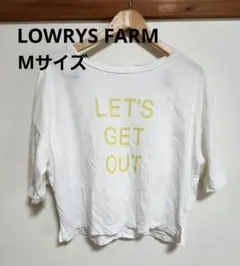 LOWRYS FARM 半袖 Tシャツ オフ M