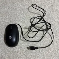 HP 有線光学式マウス USB接続 ブラック