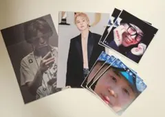 BTS JIMIN 両面プリント フォトカード2枚&どデカ！シール5枚セット♡