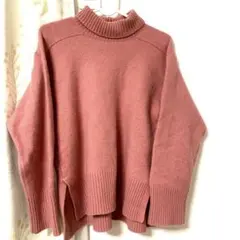 ミラオーウェン　ニットセーター　トップス　ピンク
