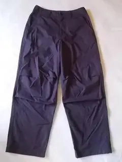 UNIQLO U ワイドフィットパラシュートパンツ 紫 73cm ユニクロユー