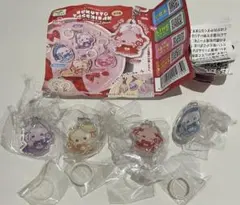 新品ガチャ すくっとたっちさん マインチャーム 4種セット　めじるし