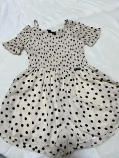 SISTERJenni 半袖ワンピース 130／夏／オフショルダー