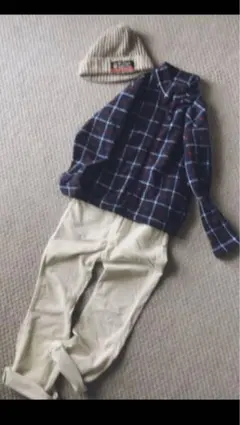 フリースジャケット コーデュロイパンツ2点セット