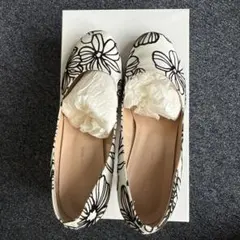 neue diffusion 花柄パンプス 23cm 日本製のサムネイル