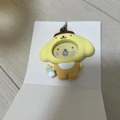 サンリオ フォトバッジ付きマスコット ベビー ベビーシリーズ ポムポムプリン