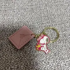 スヌーピー キーホルダー ピンク　　ユニバ　USJ