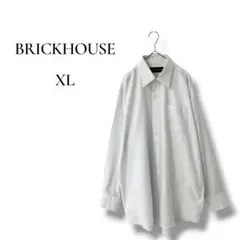 BRICK HOUSE ワイシャツ 長袖 ストライプ XL ビジネス メンズのサムネイル