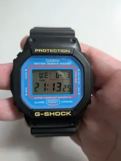 G-SHOCK DW-5600EB-2V ブルースピード ベゼルなし 風防美品 - メルカリ