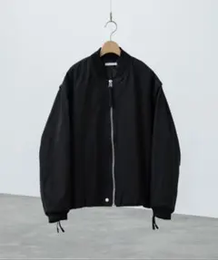 WYM DETACHABLE NYLON GABA FLIGHT BLOUSON
