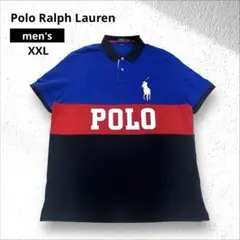 ロー様用✨ポロラルフローレン　半袖ポロシャツ　刺繍ロゴ　大きいサイズ　XXL