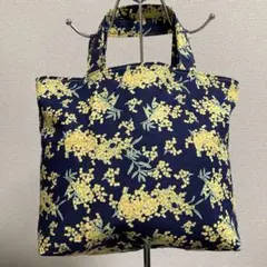 wadaka様 専用です】ミニミニトートバッグ2個セット ミモザ柄 - メルカリ