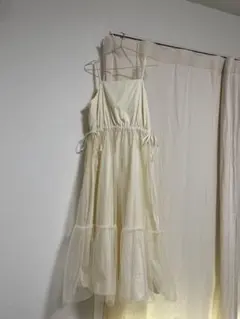 w closet 【2way】キャミワンピース アイボリー