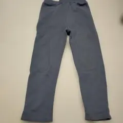 ブルー裏起毛 長ズボン サイズ110