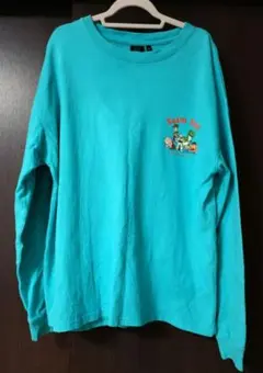 【Disney・PIXAR】トイストーリー 長袖 Tシャツ ロンT ブルー M