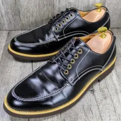 ホーキンス 26.5cm レザー ドレス シューズ ブラック Z077