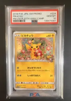 2026年最新】ピカチュウ 20th psa10の人気アイテム - メルカリ