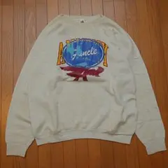 vintage ANKENY カレッジ スウェット リメイクプリント 90's