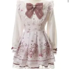 ManyHeartsAfternoontea柄 セットアップ リズリサ