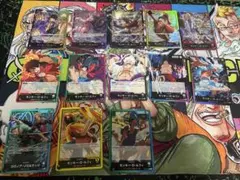 ワンピースカードゲーム モンキー・D・ルフィ リーダーカード4枚セット