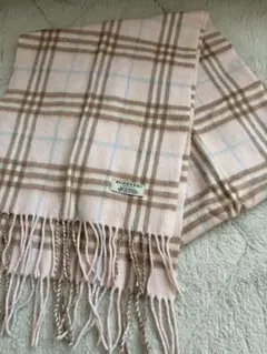 BURBERRY カシミヤ100% マフラー スコットランド製 - メルカリ